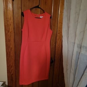 Calvin klein hot pink dress